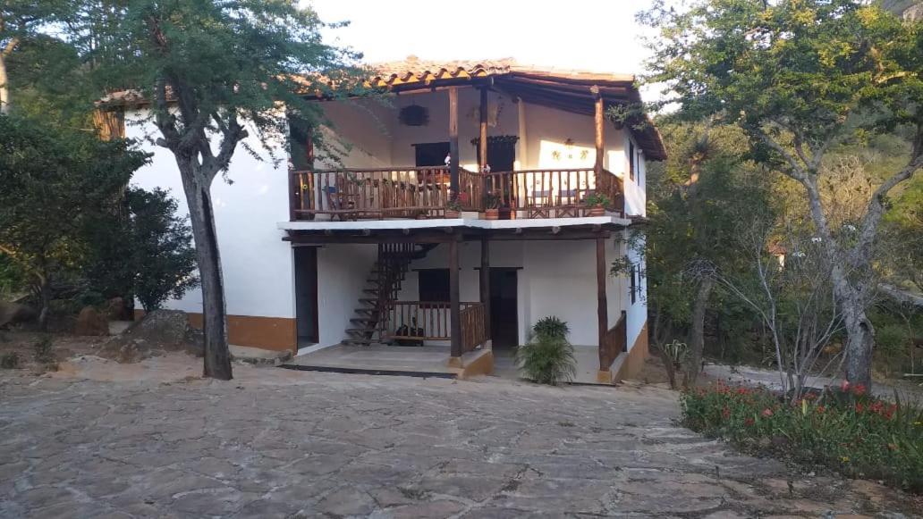 Posada Villa Paula Barichara Eksteriør billede